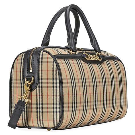 burberry 1983 check link bowling bag